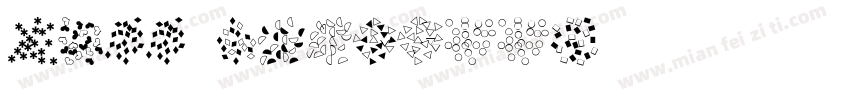 YLAA CONFETTI字体转换